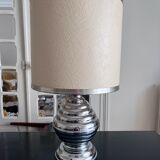 Lamp in chrome metal 70s