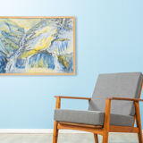 In the Mountains, Mixed Media on Paper, 83 x 63 cm