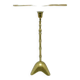 ABS Candleholder, mid-century modern, brass, Poland, 90s