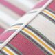 American sofa and armchair in original striped fabric from the 1970s