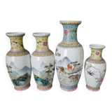 Set of 4 Chinese vases