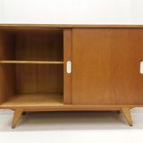Oak chest of drawers Jiroutek, Czechoslovakia 1960