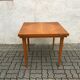 Vintage Jitona extendable dining table mid century 70s wood 85cm-170cm
