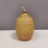 Small, attractive ceramic candlestick from the 1970s, Denmark.