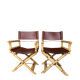 2 Lyda Levi McGuire Director’s Chairs - Leather