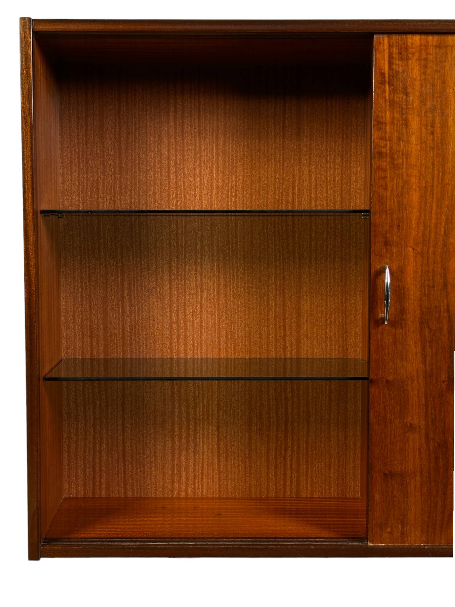 Vintage Violetta display case from Zielona Góra, Poland 1960.