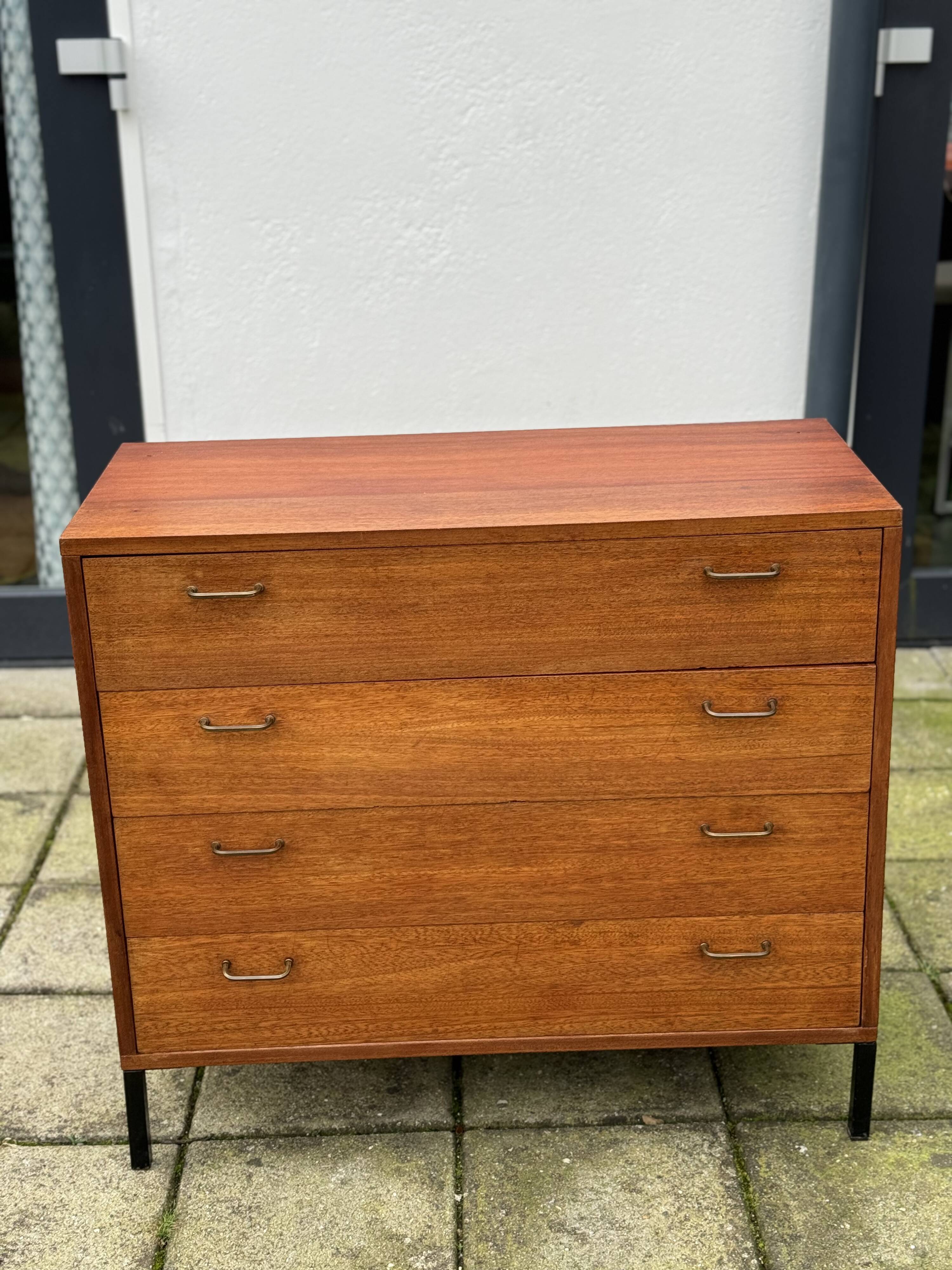 Commode à Tiroirs Vintage en Teck