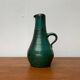 Carafe vase of studio pottery in a minimalist mid-century style by Helma Klett for Kunsttöpferei Klett, 1960s.