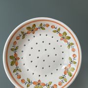 Vintage drip dish in Gien porcelain