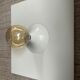 Space Age metal wall or ceiling light