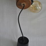 Suspension vintage wood 3 lights