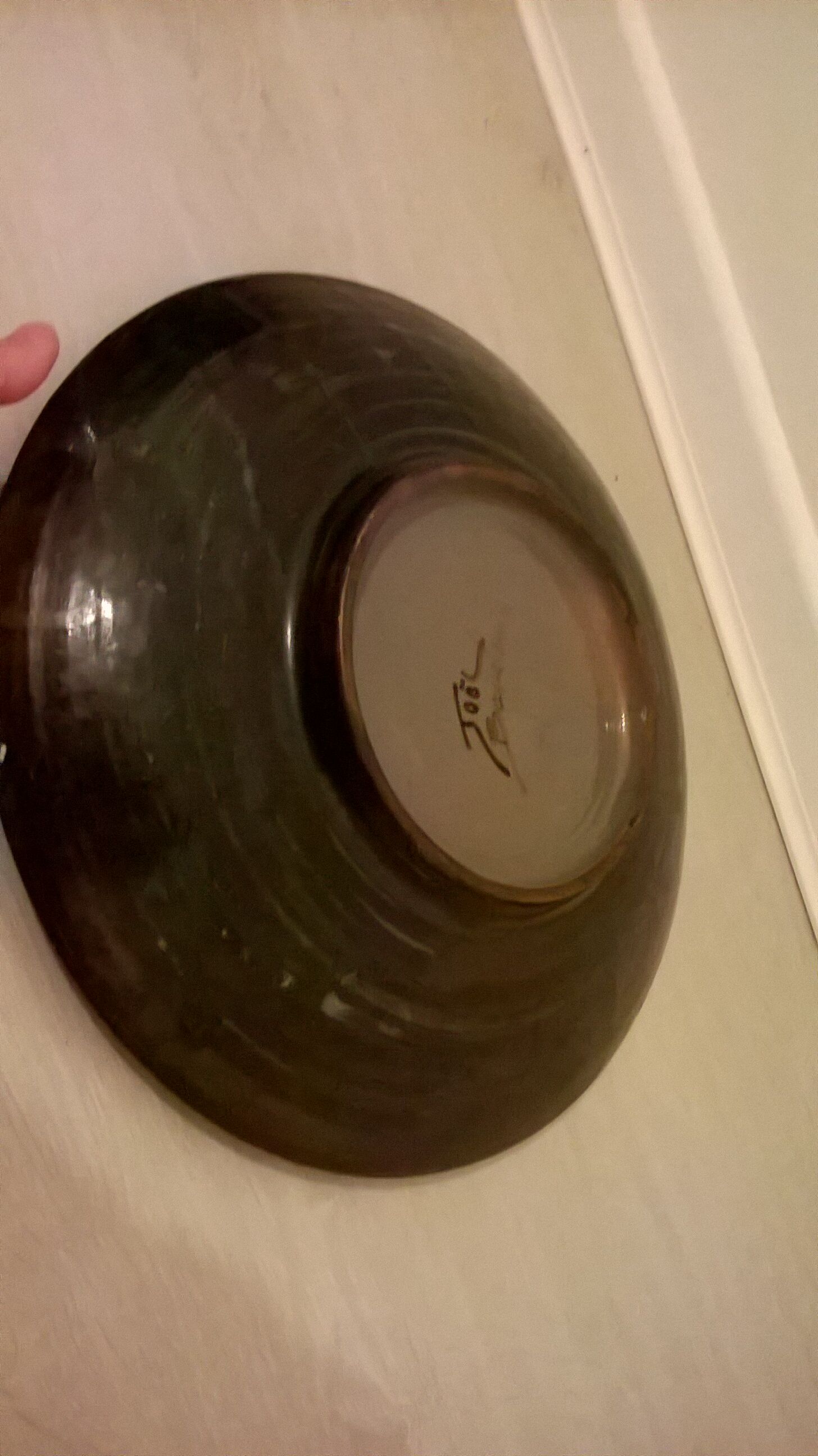 Joel Baudouin's large dish 1959