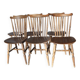 Lot de 6 chaises de bistrot Tacoma Baumann