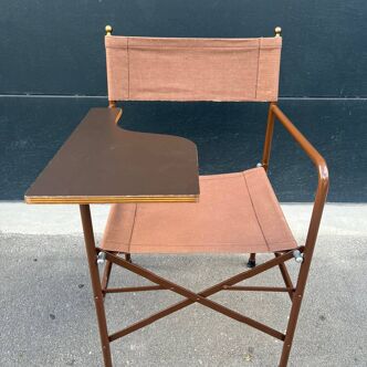 Folding chair with writing desk year 85/90 Conti Italy