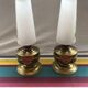 Pair of old lamps