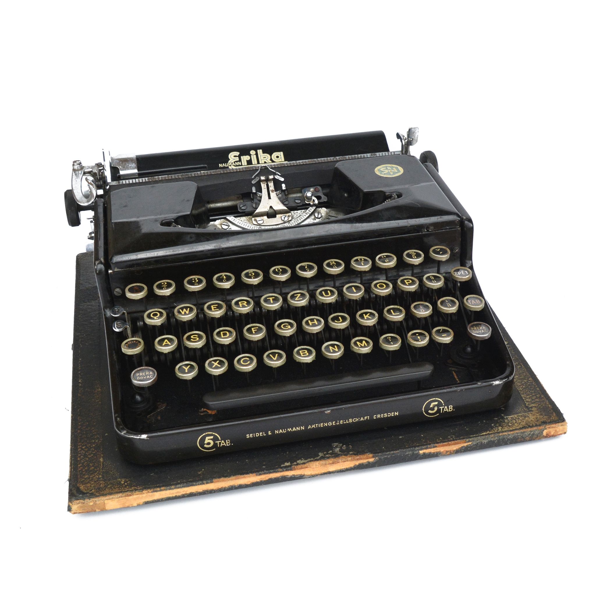Seidel & Naumann Dresden Erika typewriter, Germany, 1930s