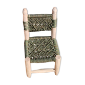 Macramé children's chair