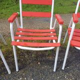 4 Tolix T2 Armchairs