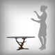 Bonsai coffee table, attributed to W. Daro – 1970