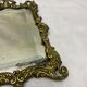 Miroir ancien laiton 20x14cm
