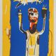 Jean-Michel Basquiat: Welcome Sign, signed lithograph