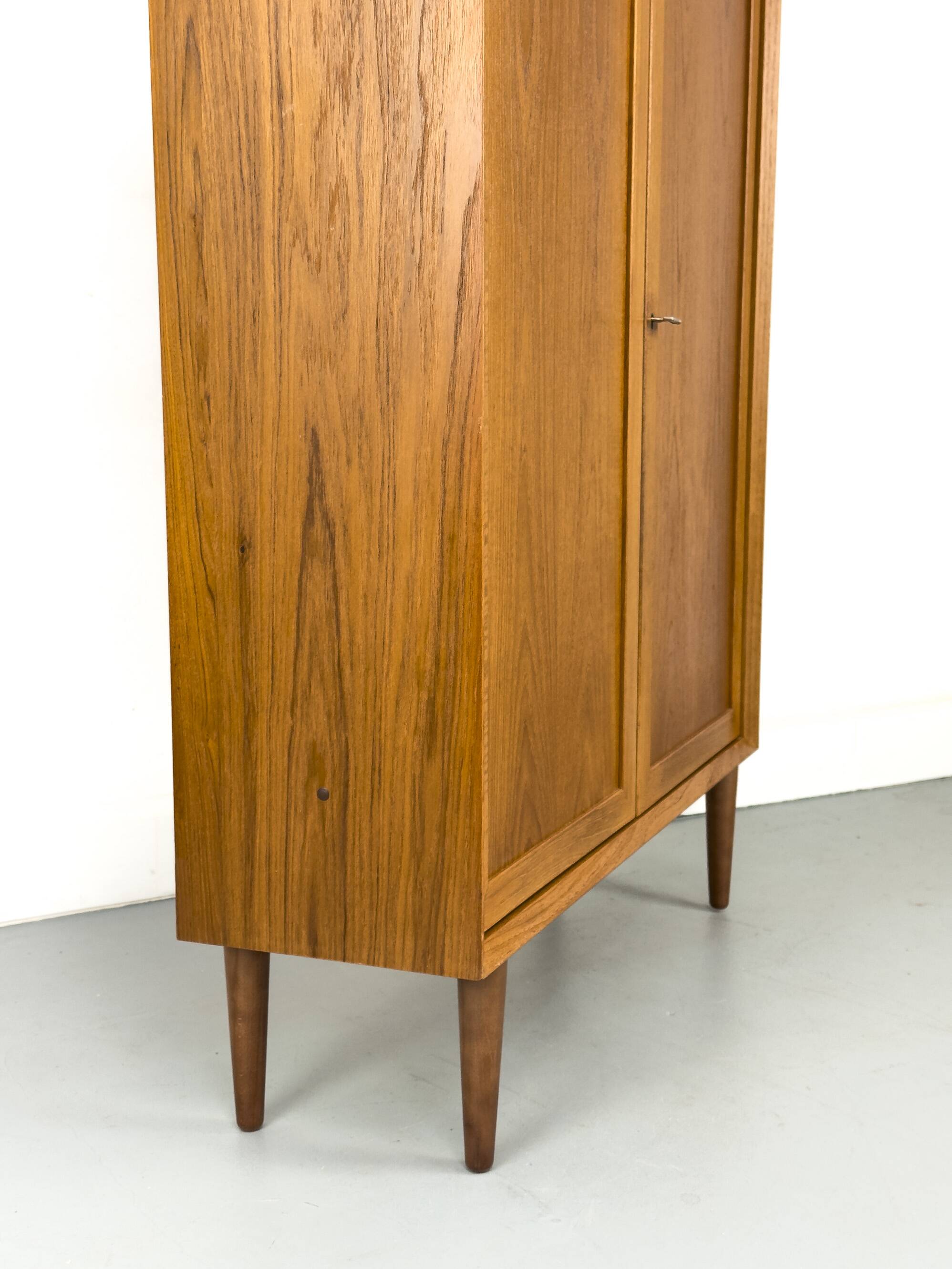 Danish teak wardrobe by Chr. Linneberg, 1970s