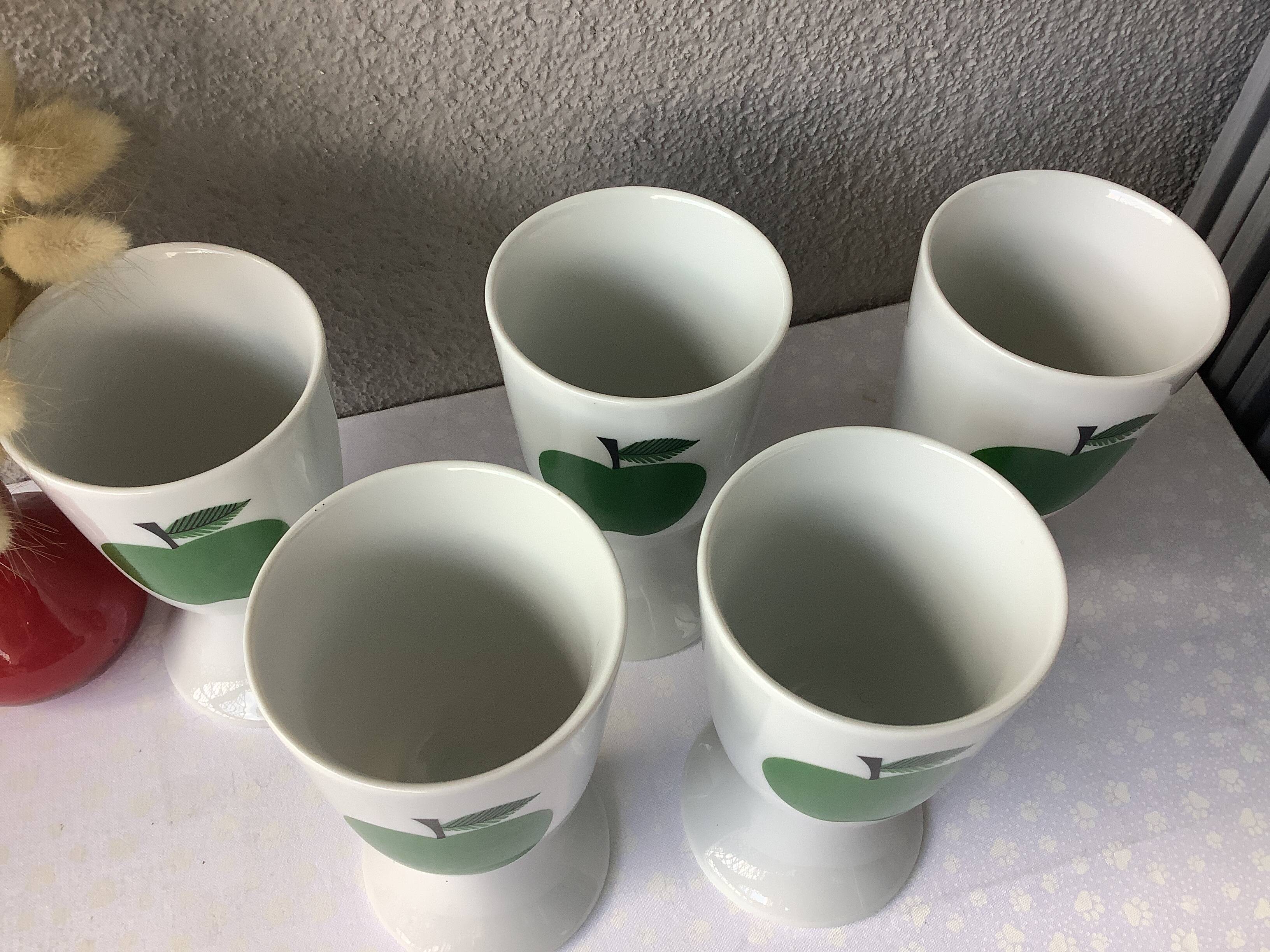 Apple cups Bareuther Waldsassen Bavaria