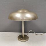 Vintage table lamp in ‘brass’ colour, probably German and from the 1980s.
