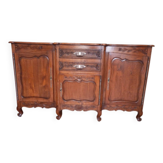 Solid oak sideboard / sideboard - 1950s