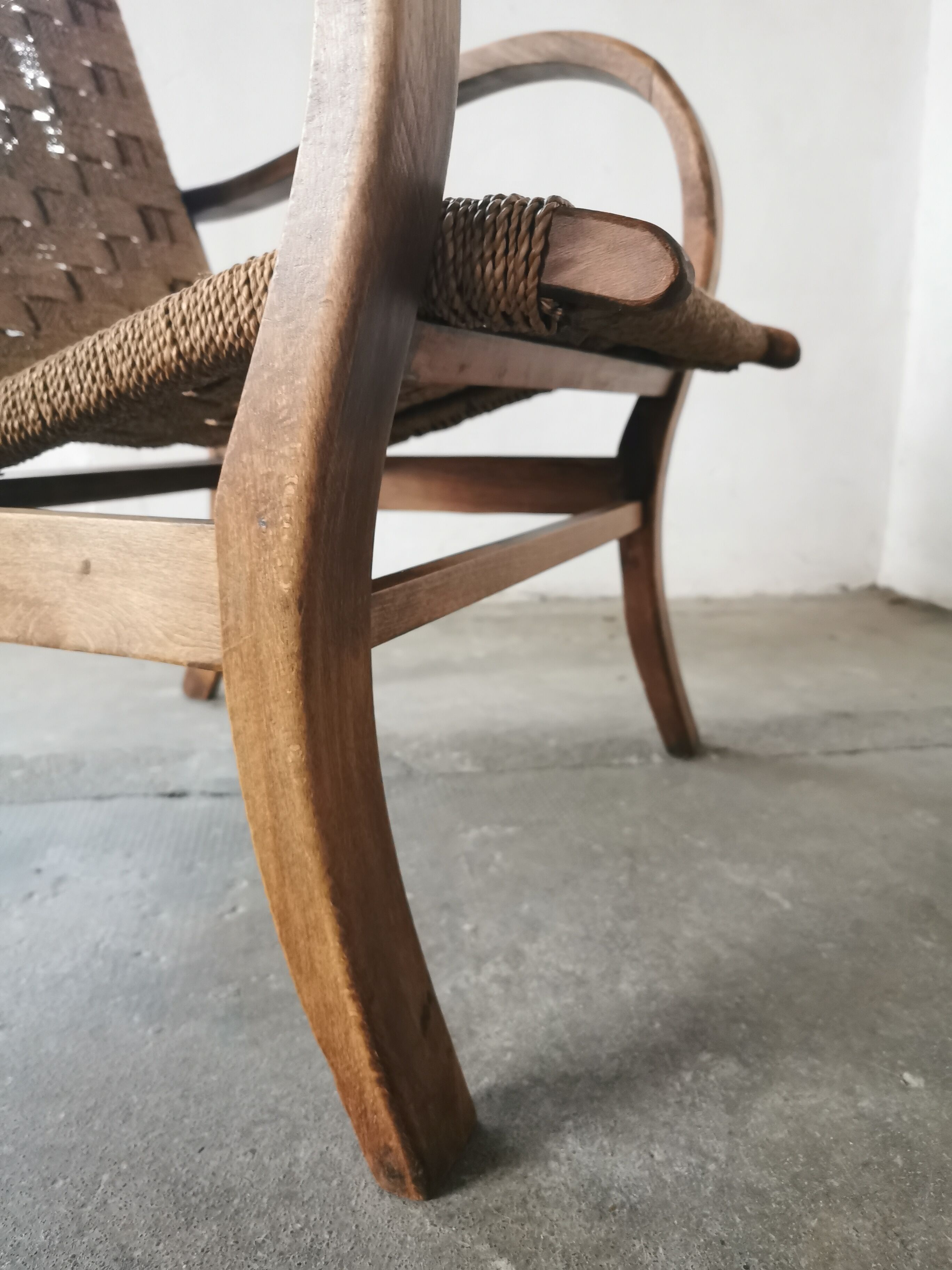 Rope armchair Vroom and Dressmann 1960
