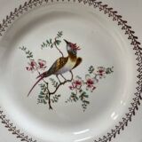 Set of 4 dessert plates Gien model Tokio diameter 18.5 cm