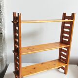 Vintage brutalist interlocking shelf