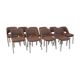 Chaises "tonneau" design des années 70/80