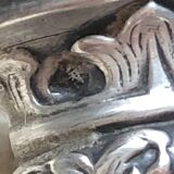 Filled silver cake shovel