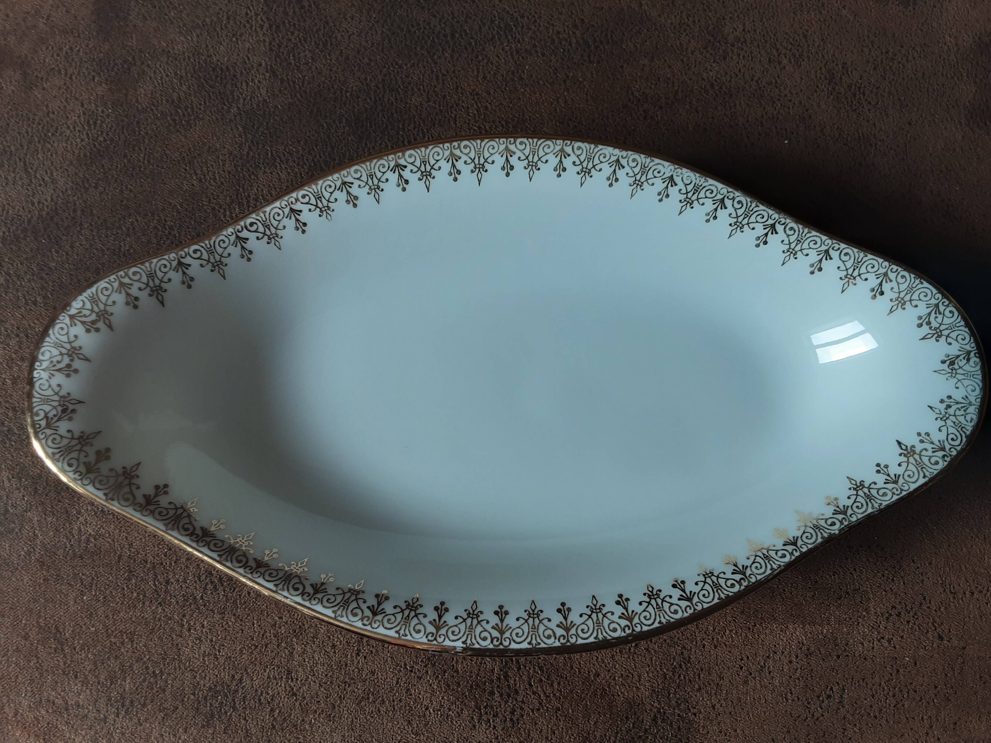 Limoges porcelain butter dish