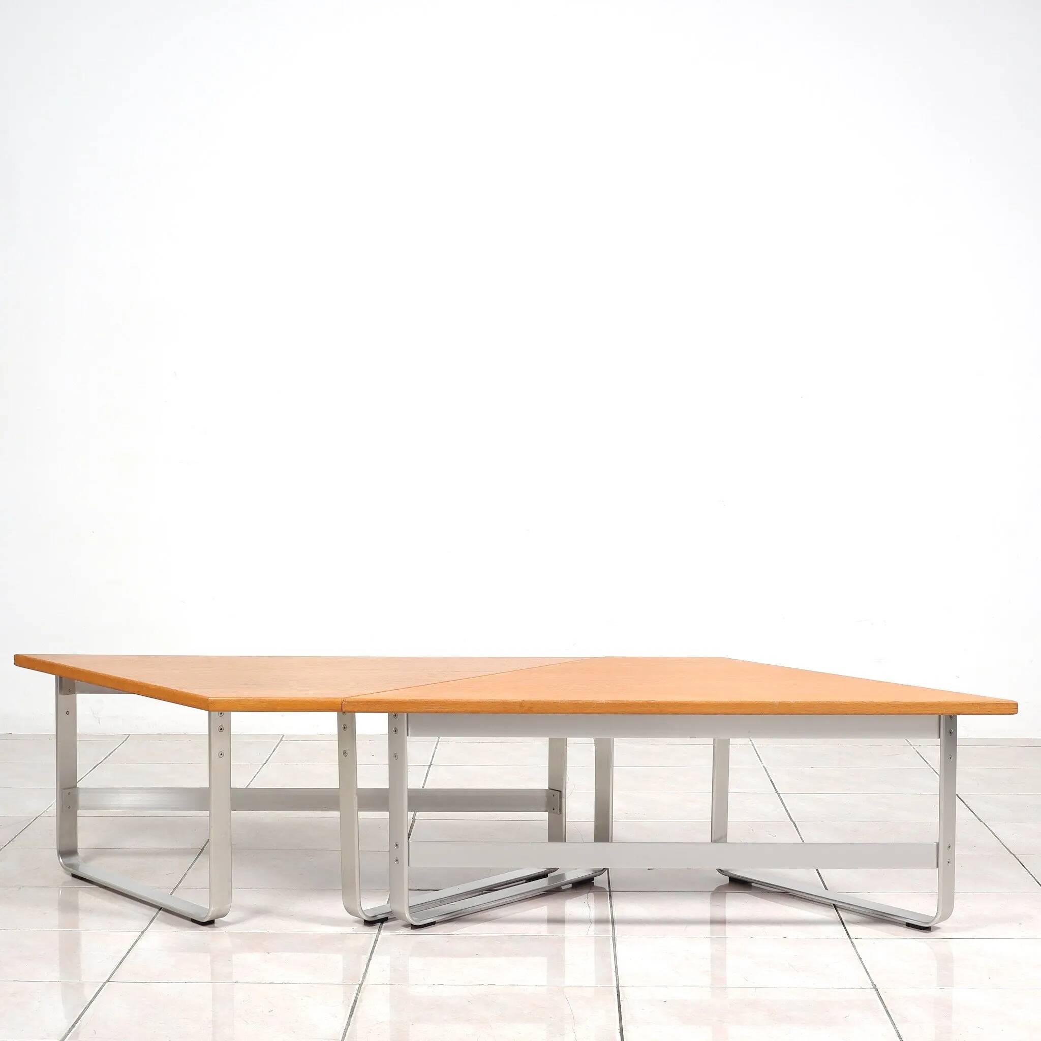 „Mondo“ trapezoidal coffee tables by Karl Erik Ekselius for JO Carlsson, Vetlanda