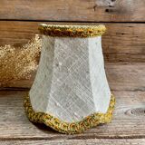 Vintage braid lampshade