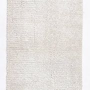 2x10 %100 Wool White Moroccan Runner Rug, 68x303Cm