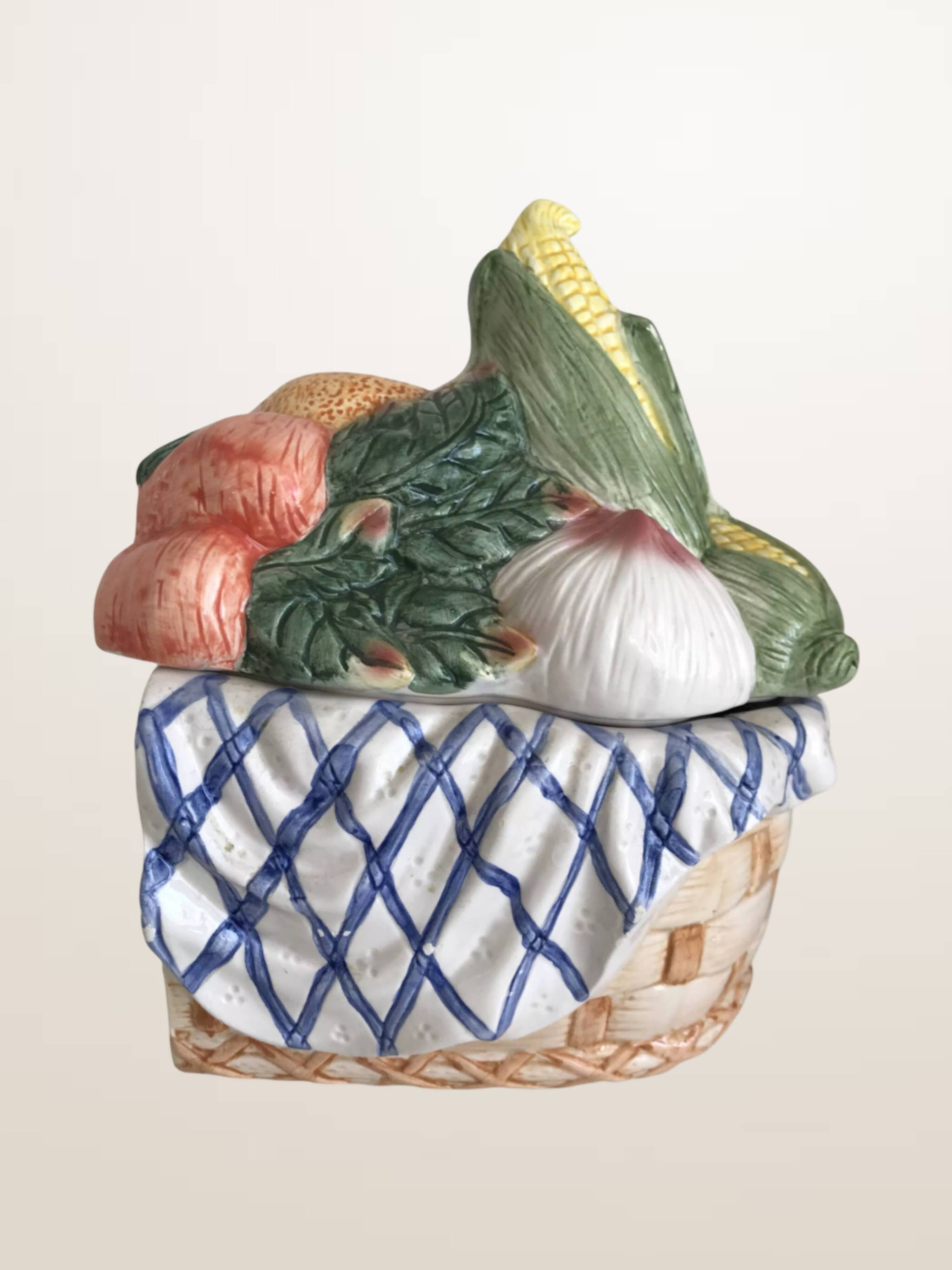 Pot and slipware fruits and vegetables