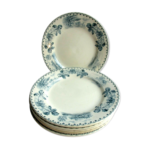 Ensemble de 6 assiettes plates