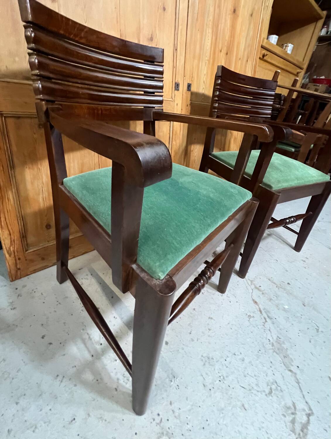 Pair of Gaston Poisson armchairs