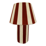 Terracotta wool lamp