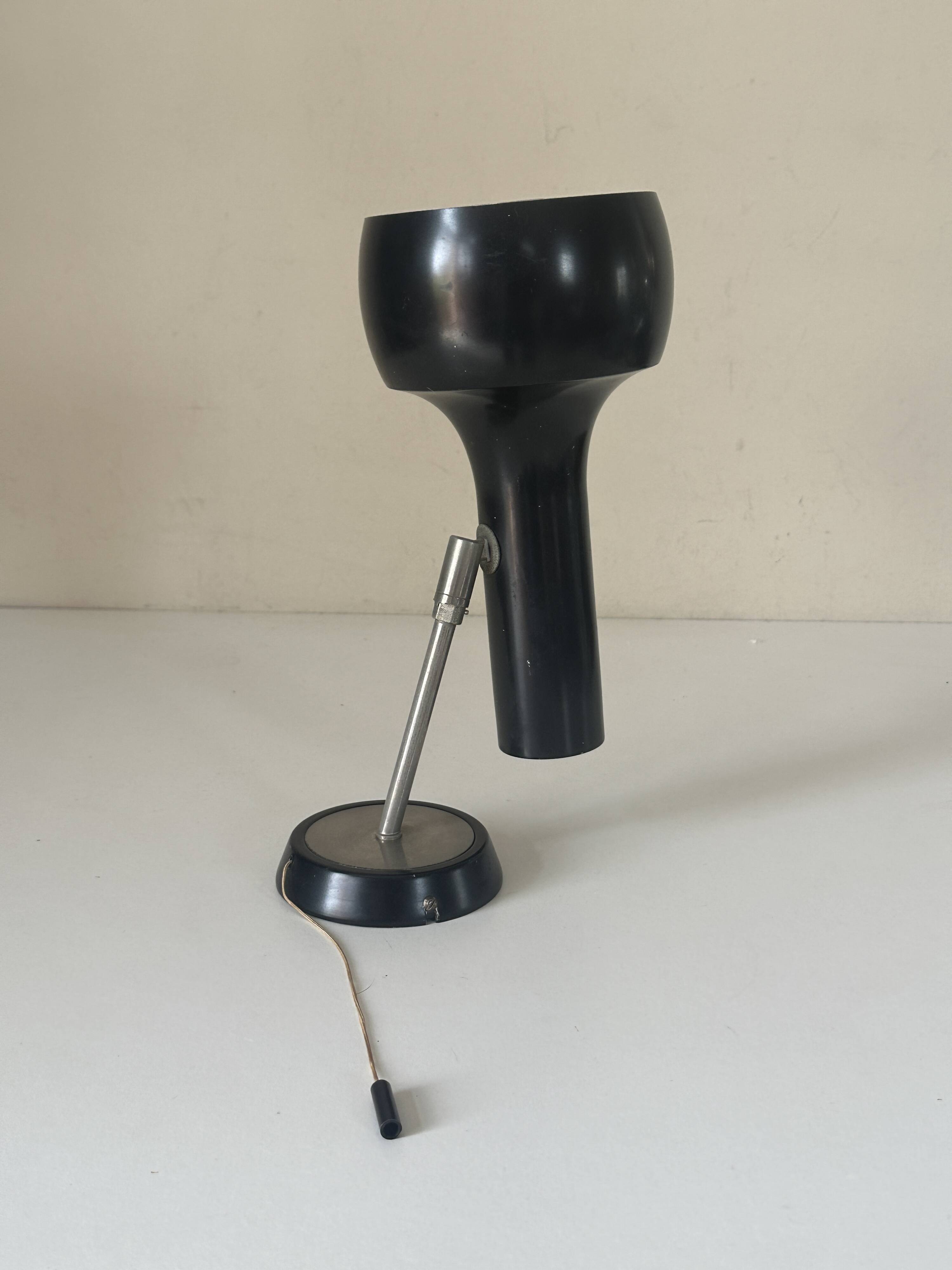 Vintage 70s Swiss design wall lamp