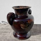 Ceramic vase with glaze 1970