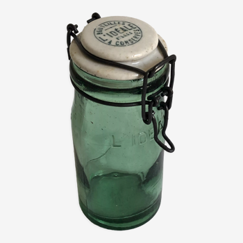 L'ILE canning bottle, porcelain stopper