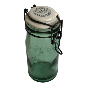 L'ILE canning bottle, porcelain stopper