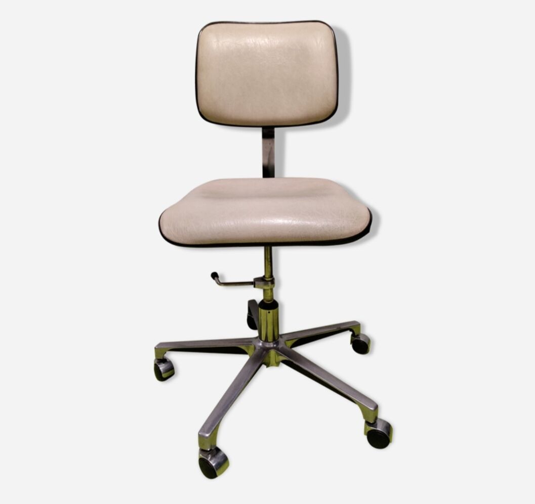 Chaise de bureau vintage 1970