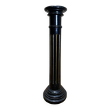 Colonne - Sellette bois noirci Napoléon III