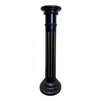 Colonne - Sellette bois noirci Napoléon III