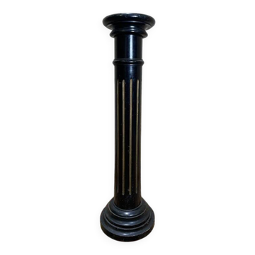 Colonne - Sellette bois noirci Napoléon III